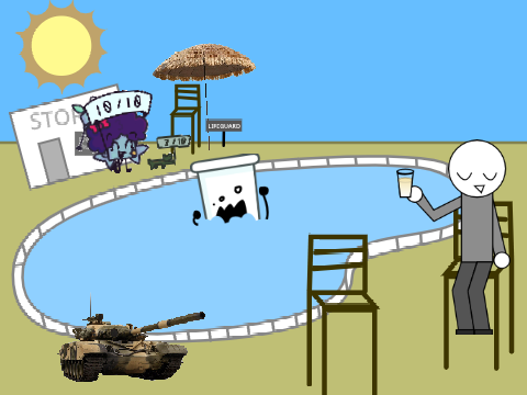 Add Yourself At The Pool! remix