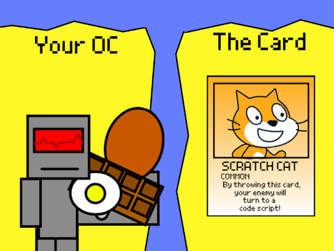 I will turn your OC's to cards and make a game of it!! remix