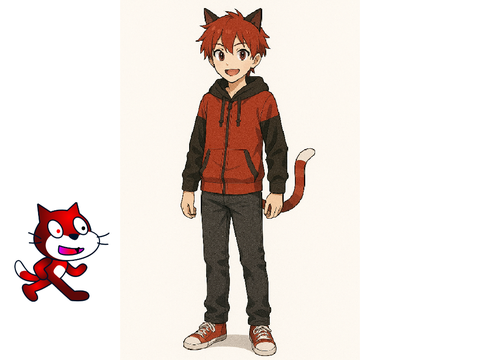 siratama1538様を擬人化してみた(AI)