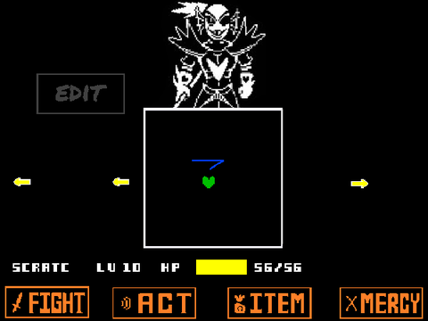 Undyne the undying fight test thingy