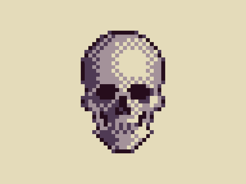 Skull || Pixel Art
