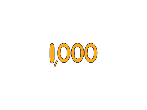 Let's Count to 1,000!