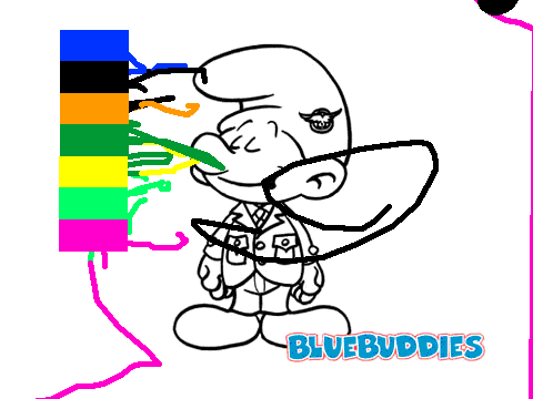 Color The SMURF!!!