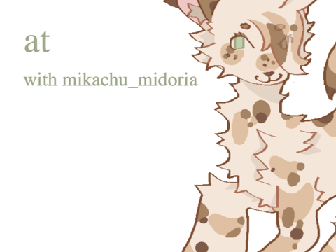 at with mikachu_midoria