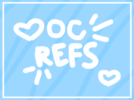 art fight OC reference sheeeets