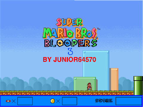 Super Mario Bloopers 3 - By Junior64570