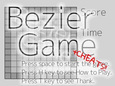 Bezier Game + CHEATS