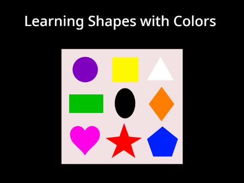 Learning Shapes with Colors