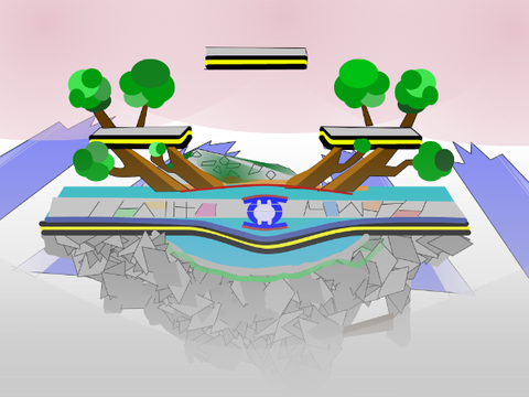 battlefield stage art