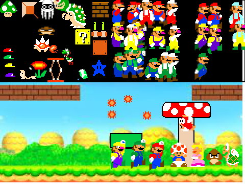 Super Mario Scene Creator remix
