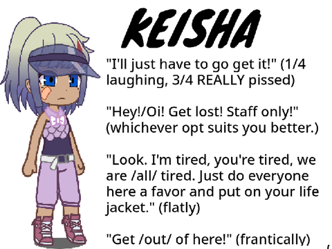 [Reshare] My little audition (Keisha *and Roxanne*)