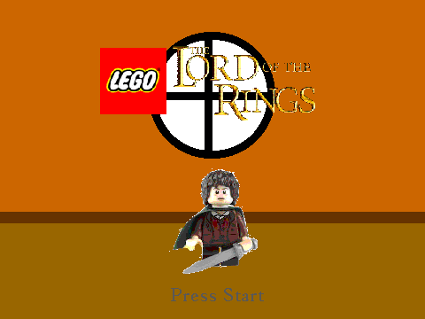 LEGO Lord of the Rings Scratched Intro