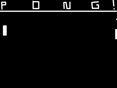 gamma (below beta) PONG