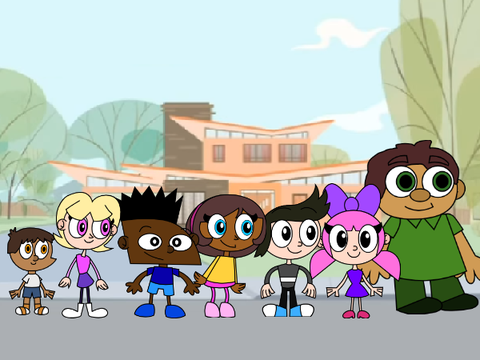 The Kidz Klub - Main Characters (Vector Look) (Fixed)