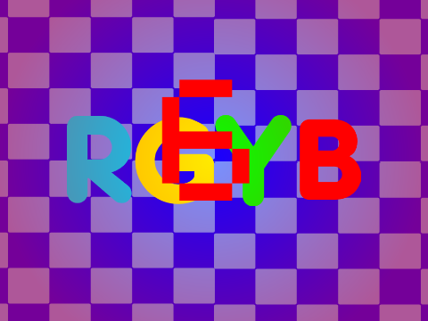 RGYB Logo Bloopers: Take 2: Color Blooper (6 PROJECTS UNTIL I MOVE)