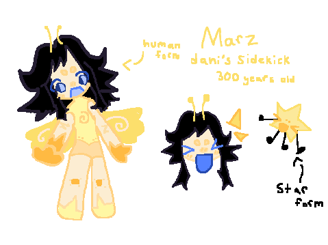 art : dani's sidekick , marz!!