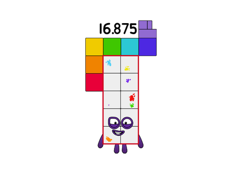 Numberblocks Sixteenths Remade Progress Update 2