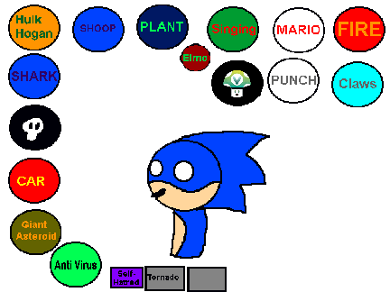 Beat up sonic