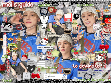 ıllı : mei's glow up guide ? ! ⿴