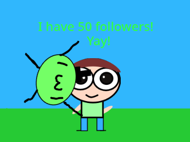 you have 50 followers! remix