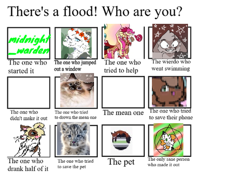 There's a flood! Who are you? remix remix