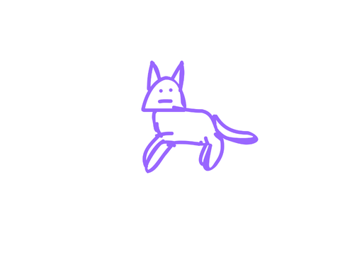 Running cat