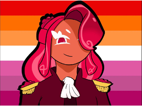 Pride Month: Day 24 (Raspberry Cookie)