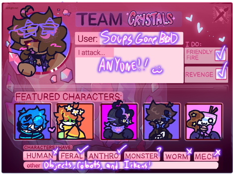 ⭐️ . I’M BACK!1 + ARTFIGHT TIME