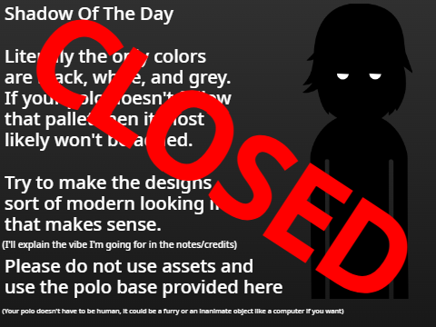 CLOSED Shadow Of The Day - Signups 