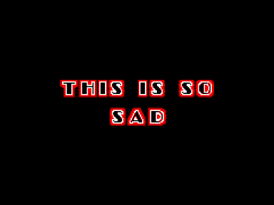 no game?