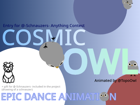 Cosmic Owl || Epic Dance Animation