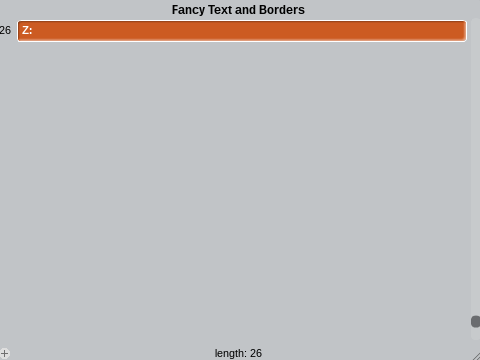 ｢Fancy Characters & Borders｣