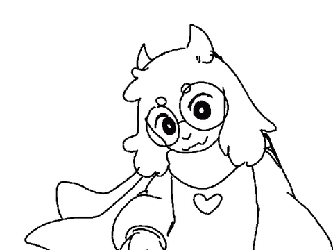 and then i drew ralsei