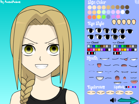 Anime character maker remix