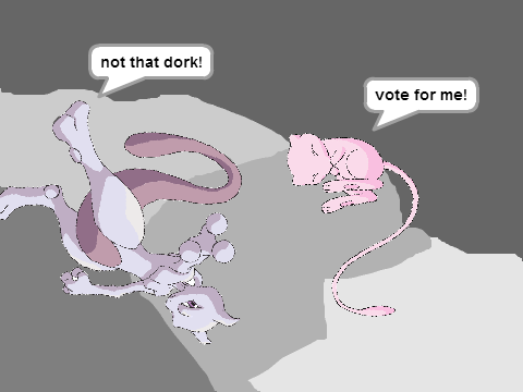 Who's better? Vote for Mew or Mewtwo remix-2