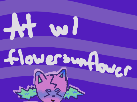 003. At w/ flowersunflower