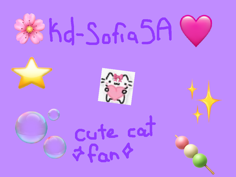 Cute cat fan