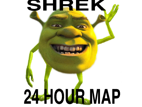 Shrek 24 hour map MultiFandom Shipping Map