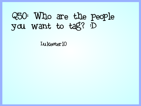 50 Random Questions! remix