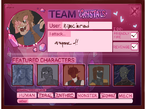 ARTFIGHT CARD 2025