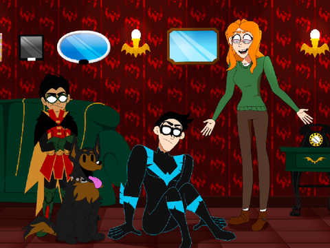 the bat fam goes on vacation??