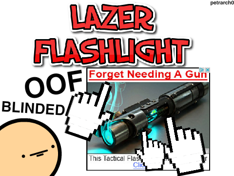 LAZER FLASHLIGHT