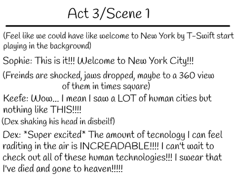 KM Act 3/Scene 1 (New York)
