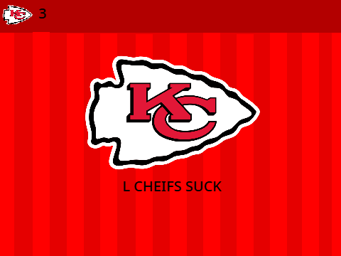 CHEIFS SUCK