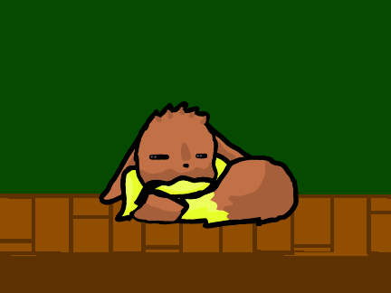 Sleeping Eevee