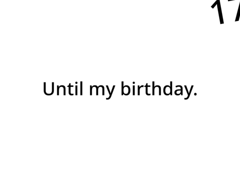 1 month left