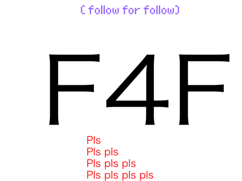 F4F PLSSSSSSSS
