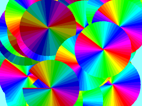 Mystic rainbow spin-o-majig