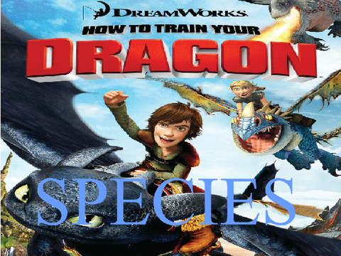 How To Train Your Dragon: Species and information