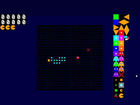 Pac-Man maker 2 Ghost AI test